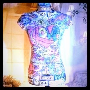 🍏  'Justice' Graphic T-shirt Size 12